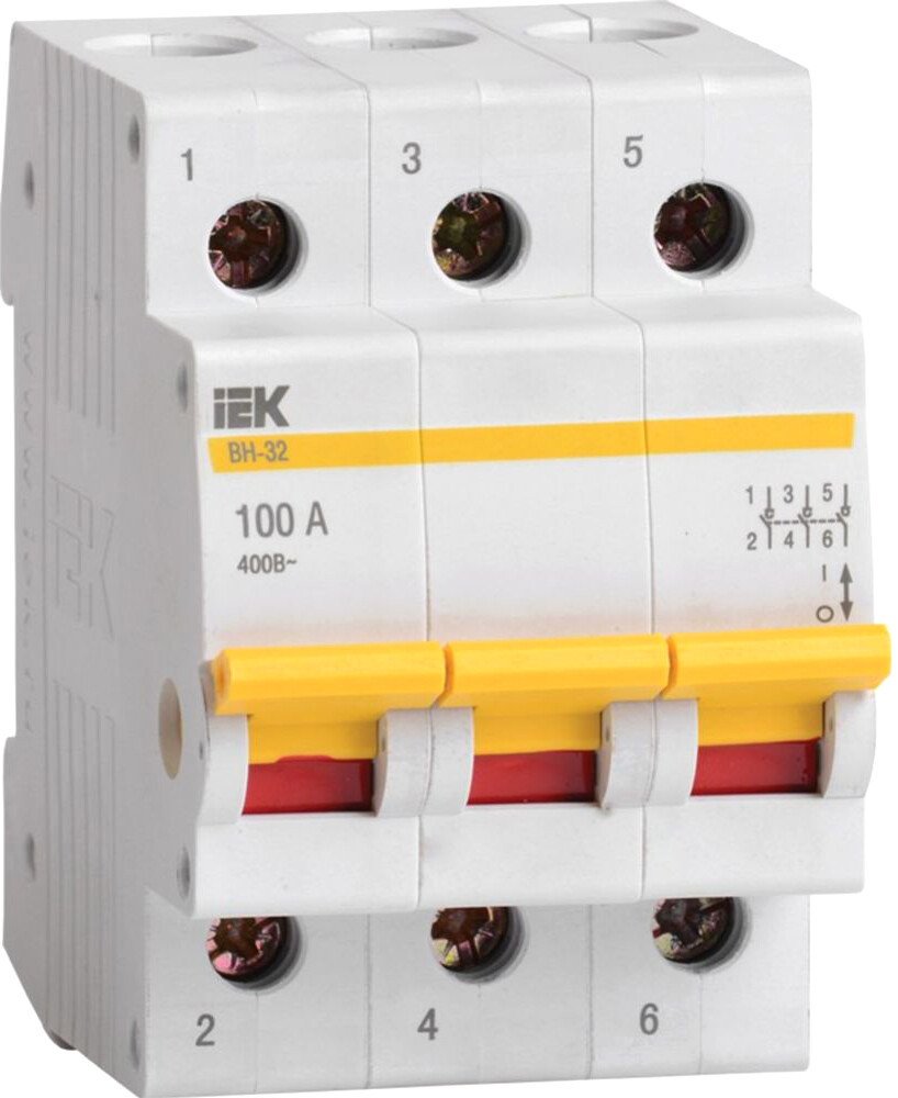 

Выключатель нагрузки IEK ВН-32 3Р 25А MNV10-3-025 (мини-рубильник)