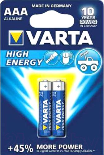 Батарейка Varta Energy LR03 AAA Alkaline 4008496771226 2 шт