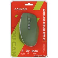 Мышь Canyon MW-21 (зеленый)