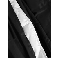 2-спальный комплект постельного белья Loon Adelina (2-спальный, наволочка 50x70, черный)