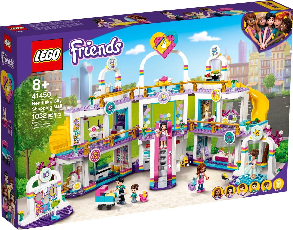 

Конструктор LEGO Friends 41450 Торговый центр Хартлейк Сити