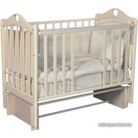 Классическая детская кроватка Антел Каролина-3/5 (слоновая кость)