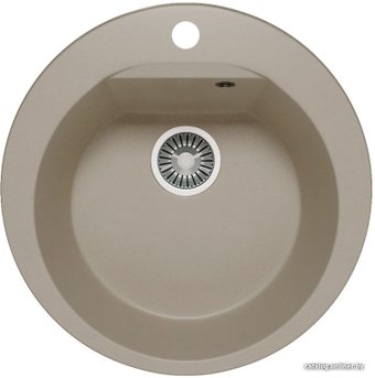 Кухонная мойка Polygran Atol-520 (серый 14)