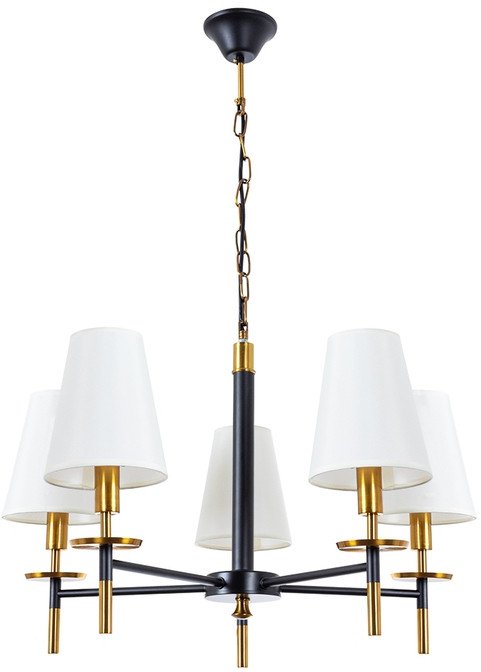 Подвесная люстра Arte Lamp Riccardo A4075LM-5BK