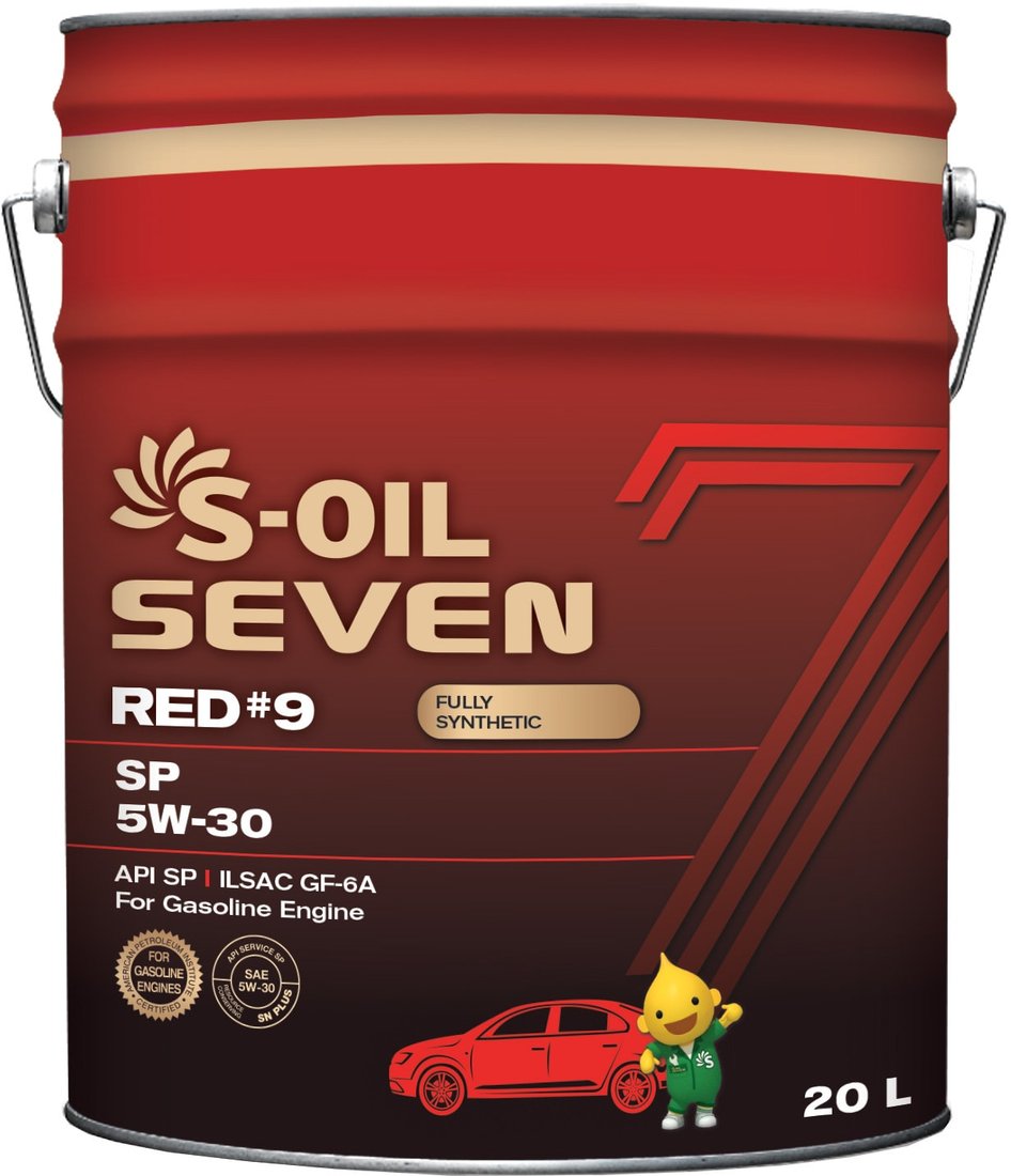 

Моторное масло S-OIL SEVEN RED #9 SP 5W-30 20л