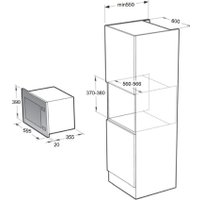 Микроволновая печь Hietzel Mobi 25.2FTP BL