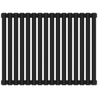 Стальной трубчатый радиатор Сунержа Эстет-11 500х720 16 секций (матовый черный)