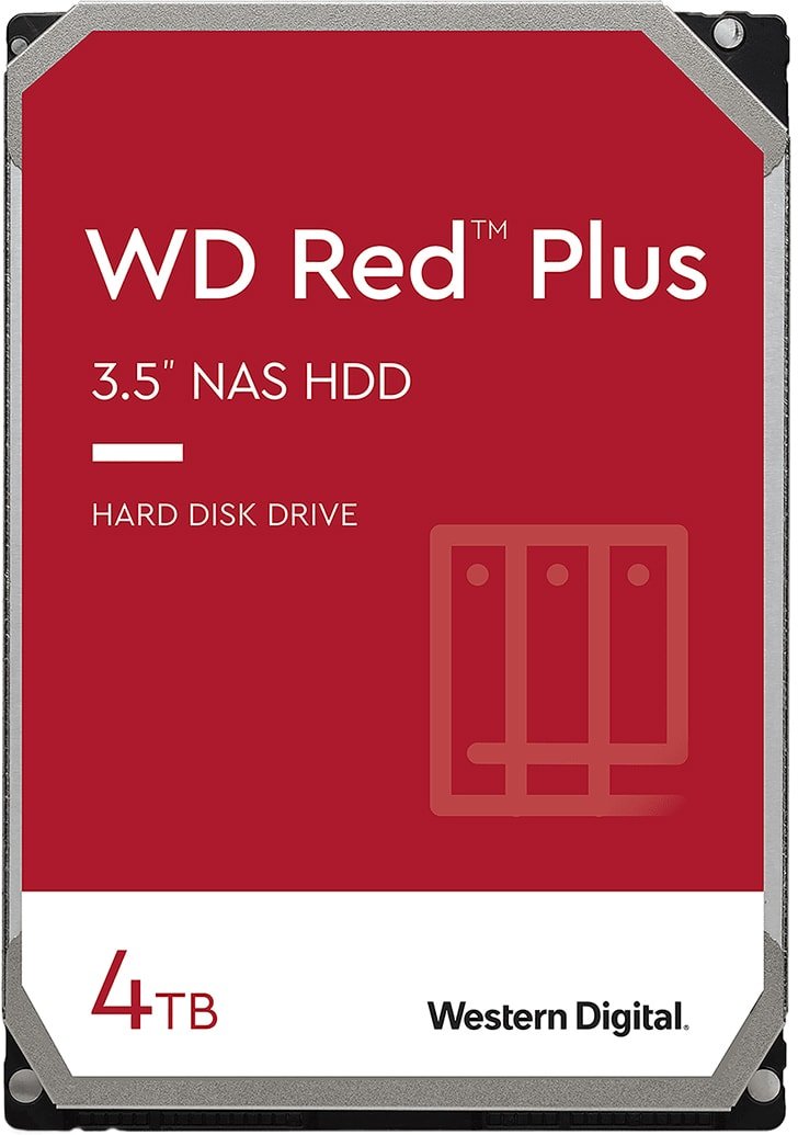 

Жесткий диск WD Red Plus 4TB WD40EFZX