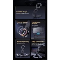 Держатель для смартфона Baseus C02 Go Series Magnetic Car Phone Mount C40165500111-00