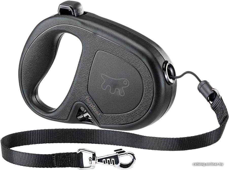 Поводок-рулетка Ferplast Flippy One Cord M 75093017 (черный)