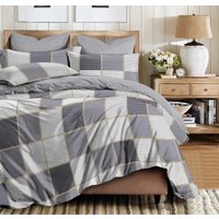 2-спальный комплект постельного белья Реноме 2сп Темно-синяя коллекция New. Простыня на резинке St-2555 (сатин)