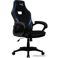 Игровое (геймерское) кресло AeroCool AERO 2 Alpha (черный/синий) в Пинске