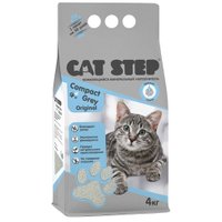 Наполнитель для туалета Cat Step Compact Gray Original 4 кг