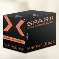 Офисное кресло SPARX Hacker (черный)
