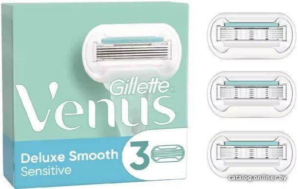 

Сменные кассеты для бритья Gillette Venus Deluxe Smooth Sensitive (3 шт)