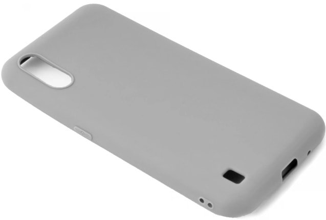 

Чехол для телефона Case Matte для Samsung Galaxy M01 (серый)