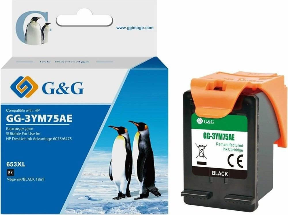

Картридж G&G GG-3YM75AE (аналог HP 3YM75AE)