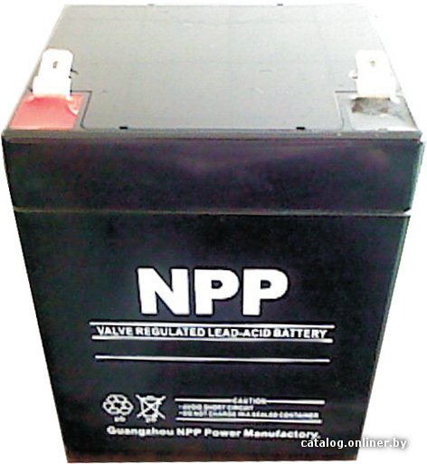 Аккумулятор для ИБП NPP NP 12-5.0 (12В/5.0 А·ч)