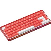 Клавиатура Akko Ray68 HE Magnetic Misty Red & White (Akko AstroAim Magnetic)