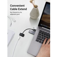 Адаптер Ugreen CM397 80897 USB Type-A - USB Type-C + 3.5mm