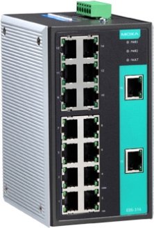 Неуправляемый коммутатор Moxa EDS-316