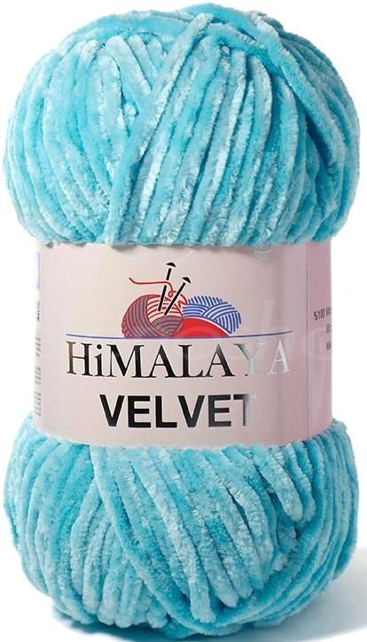 

Пряжа для вязания Himalaya Velvet 90035 (бирюзовый)