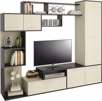 Стенка Stolline Диско СТЛ.150.01 (венге/дуб кремона)