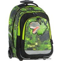 Дорожный рюкзак Step by Step BaggyMax Trolley Green Dino