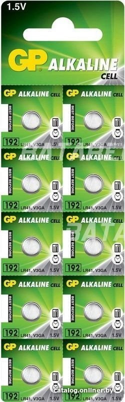 Батарейка GP AG3 10 шт.