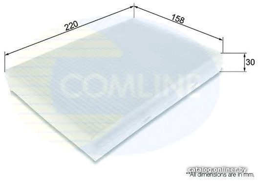 Салонный фильтр Comline EKF343