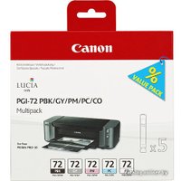 Картридж Canon PGI-72 PBK/GY/PM/PC/CO Multi Pack [6403B007]