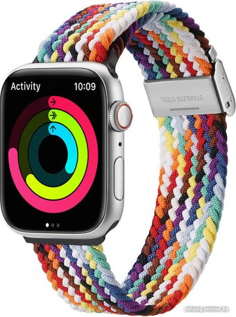 Ремешок Dux Ducis Strap Mixture II Version для Apple Watch 41мм/40мм/38мм (rainbow)
