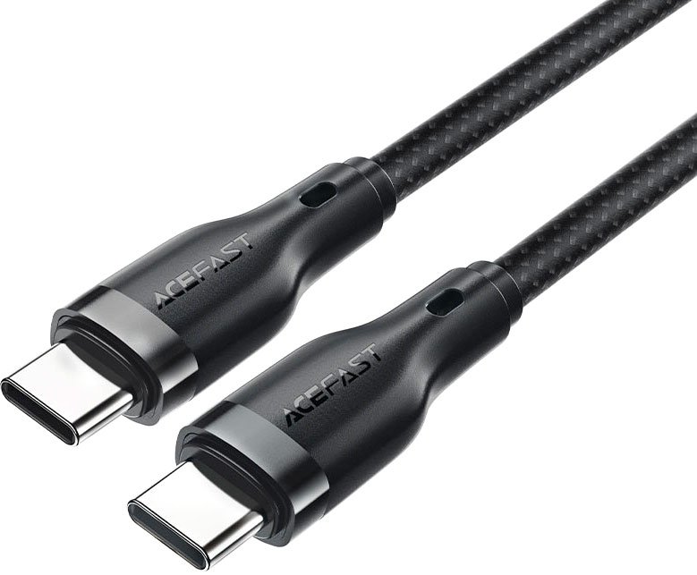 

Кабель AceFast C8-03 USB Type-C - USB Type-C (1.2 м, черный)