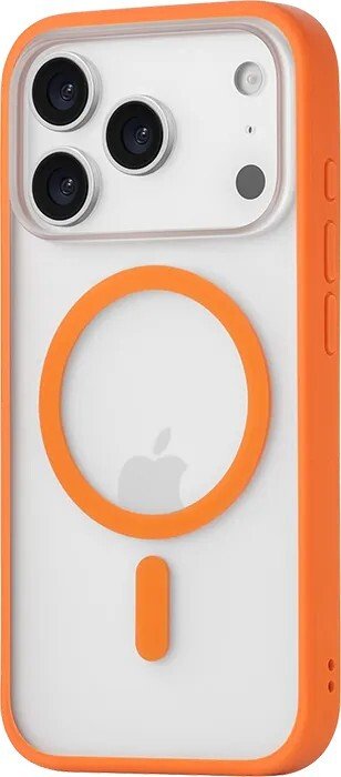 

Чехол для телефона uBear Cloud Mag Case для iPhone 17 Pro (оранжевый)
