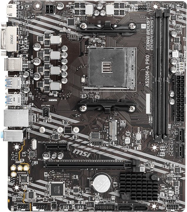 

Материнская плата MSI A520M-A PRO