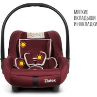 Детское автокресло Zlatek Colibri Lux (темно-красный)