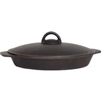 Сковорода Балезинский ЛМЗ Чугунная 260/80-2 (Б) (с крышкой)