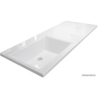 Умывальник Эстет Даллас 115, левая (белый)