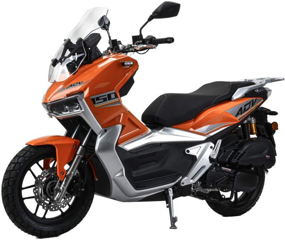 

Скутер Motoland T-Max 150 (оранжевый/серый)