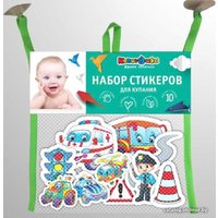 Игрушка для ванной Капитошка Ева Машинки STICK69313 (10 предметов)