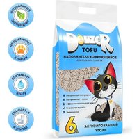 Наполнитель для туалета Doyzer Tofu активированный уголь 6 л