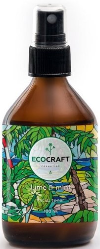  EcoCraft Лайм и мята для жирной и проблемной кожи 100 мл