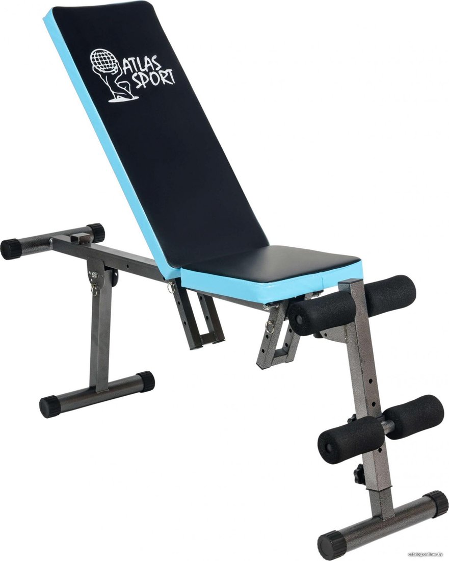 Универсальная скамья Atlas Sport AS-03 (черный/синий)