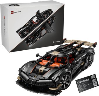 Конструктор LEGO Technic 42232 Koenigsegg Sadair's Spear Megacar