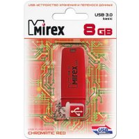 USB Flash Mirex CHROMATIC RED 8GB (13600-FM3СHR08)