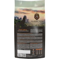 Сухой корм для собак Ambrosia Mediterranean Adult, Senior & Sterilized All Breeds Fresh Turkey (для стерилизованных со свежей индейкой) 1.5 кг