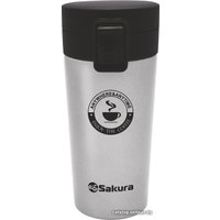 Термокружка Sakura TM-01-380CR 0.38л (серебро)