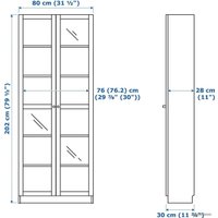 Книжный шкаф Ikea БИЛЛИ 504.156.05