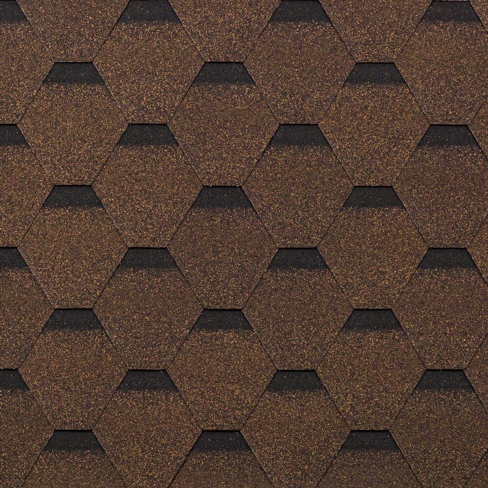 

Битумная черепица Shinglas Кадриль (дуб)