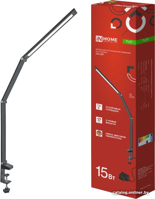 Настольная лампа In Home Plus ССC-02Ч 4690612045269